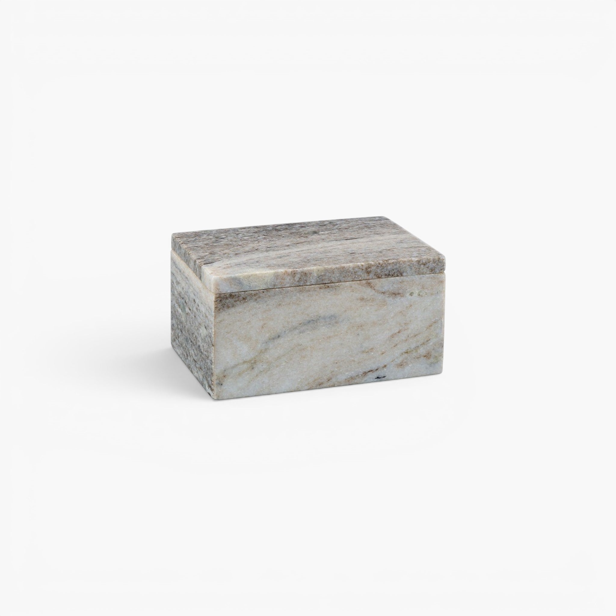Hera box i marmor Beige