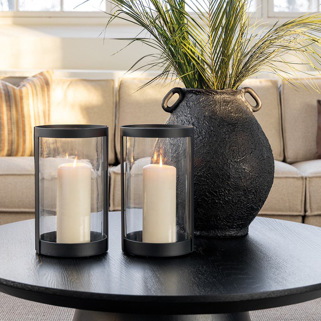 Fiora urna Antique Black / Bronze