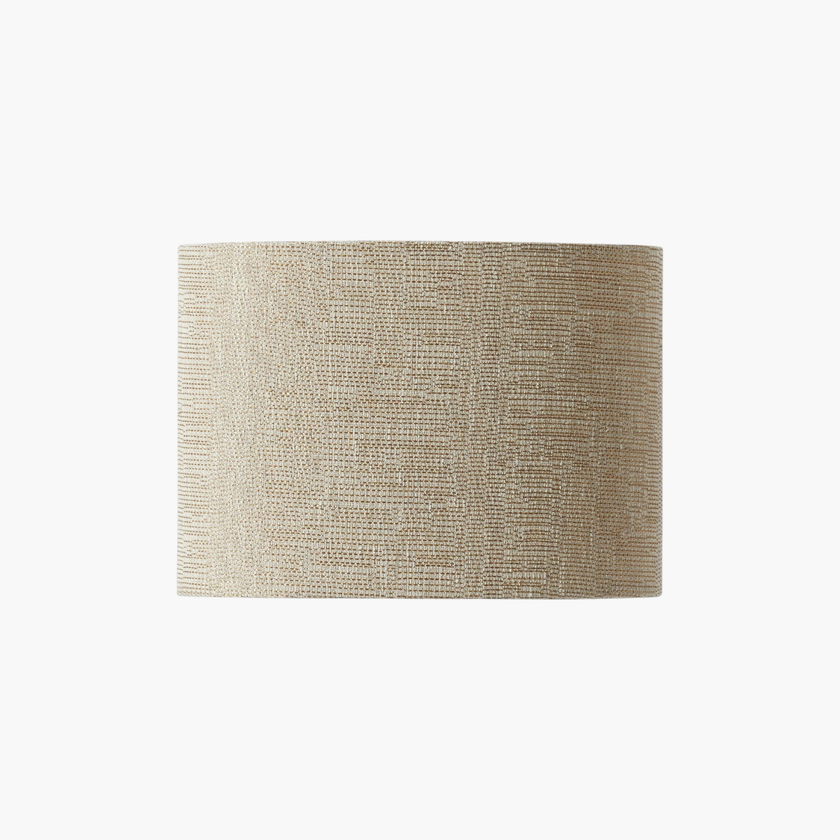 Lyckåsen Modern Oval 112 beige lampshade with a textured fabric finish and a sleek, space-saving oval design.
