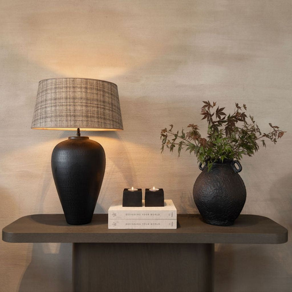 Florence bordslampa Antique Bronze