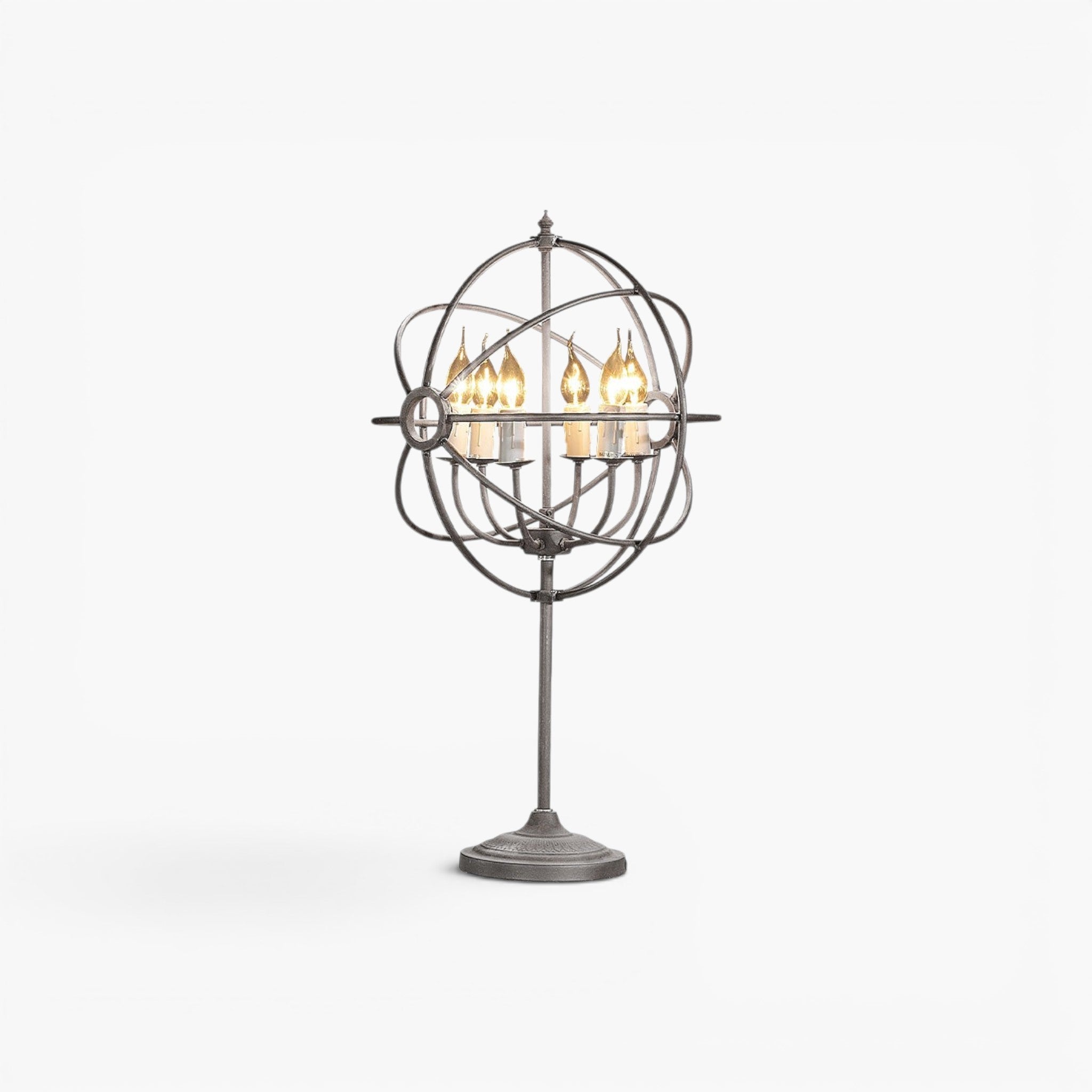 Rome bordslampa Natural Iron