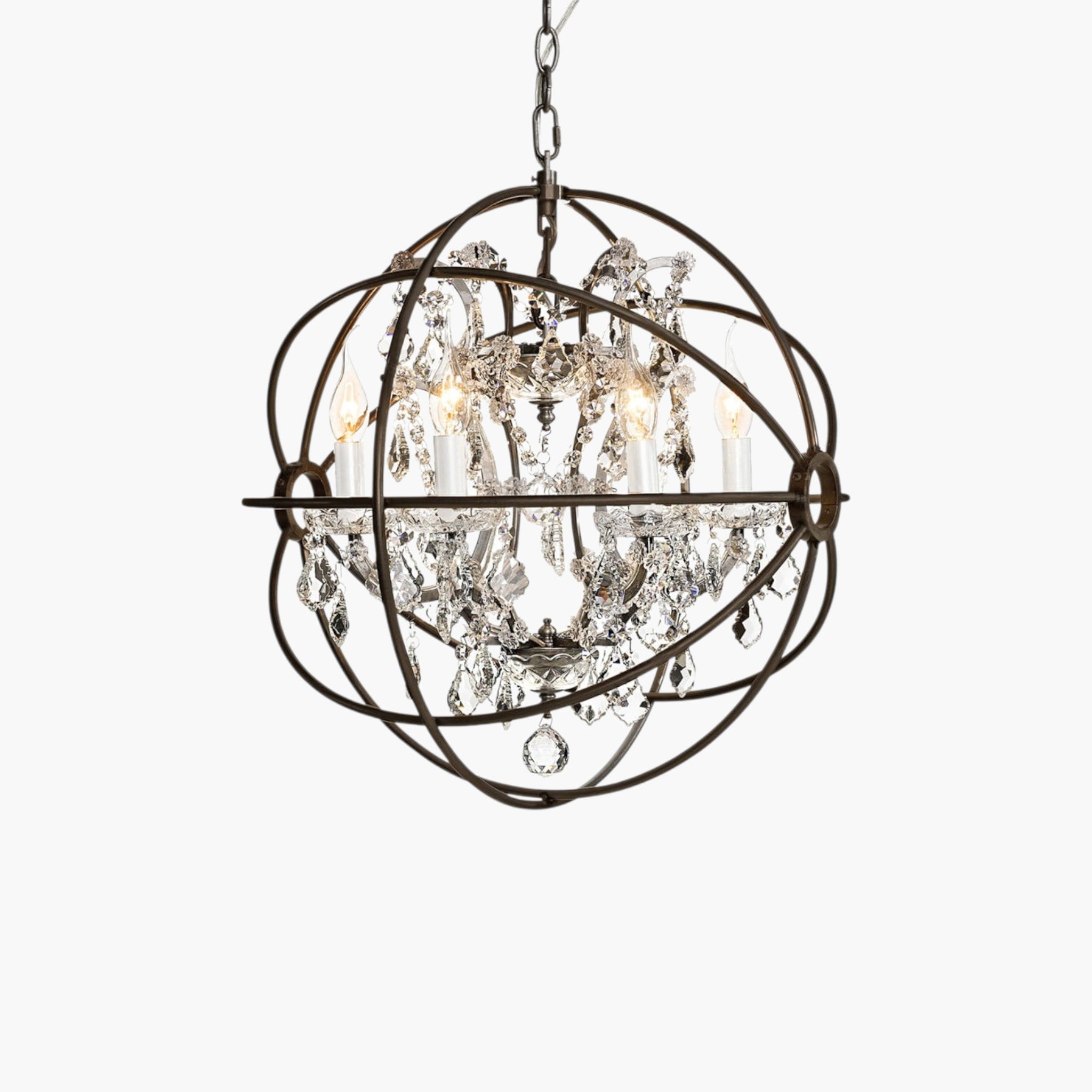 Rome Crystal Antique Rust / Crystal