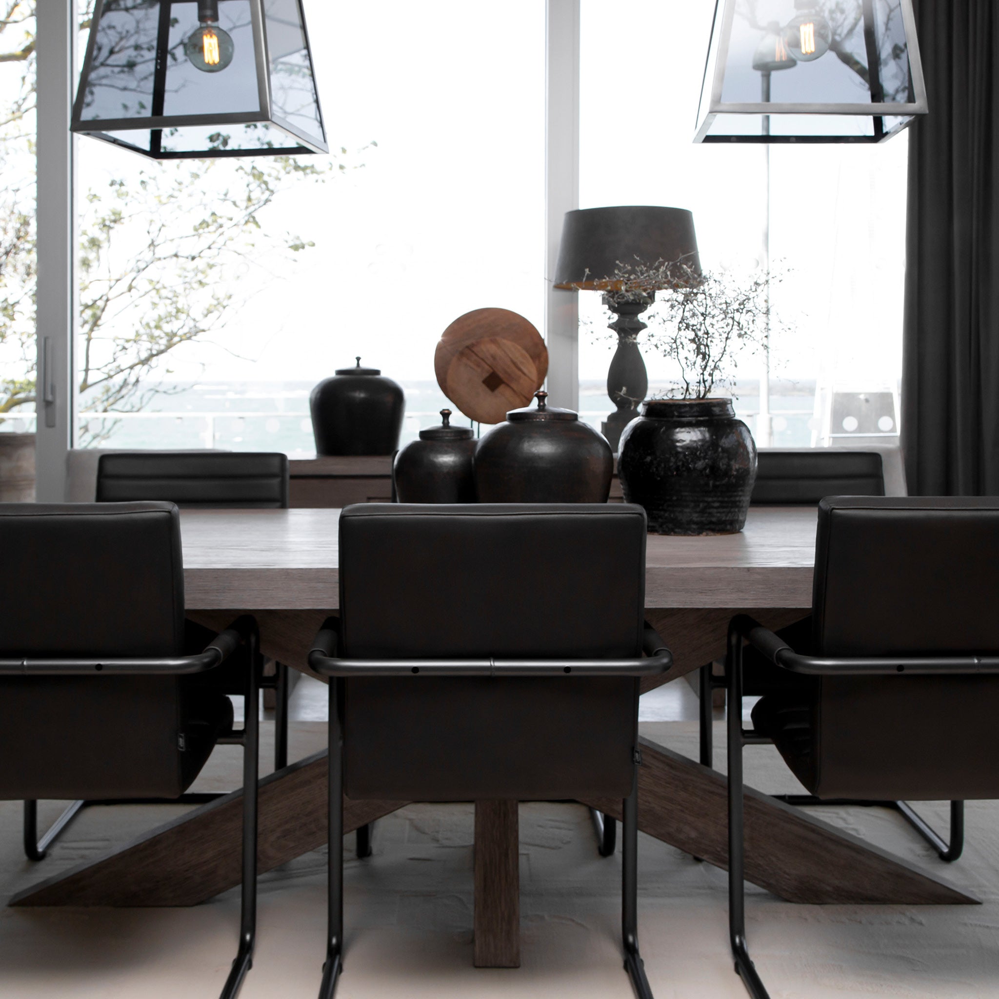 Troya rund staty Brown