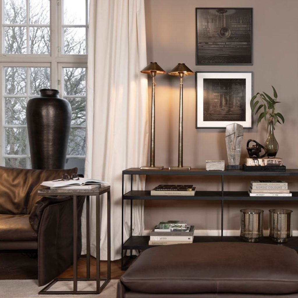 Hera box i marmor Beige