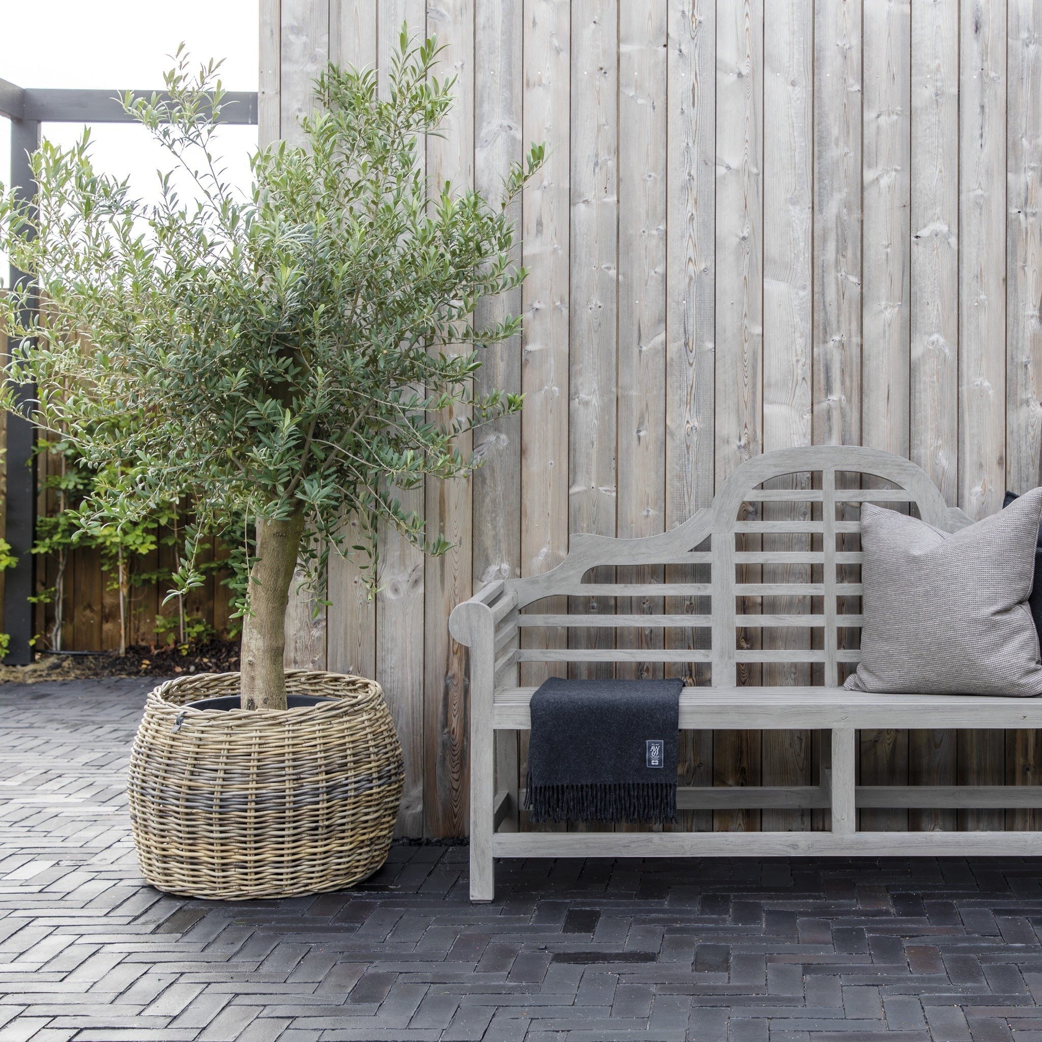 Flower Planter Rund korg
