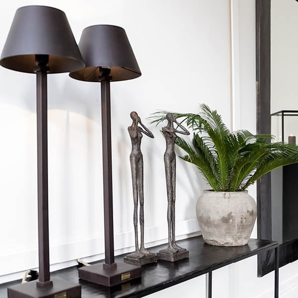 Graz bordslampa Old Brass