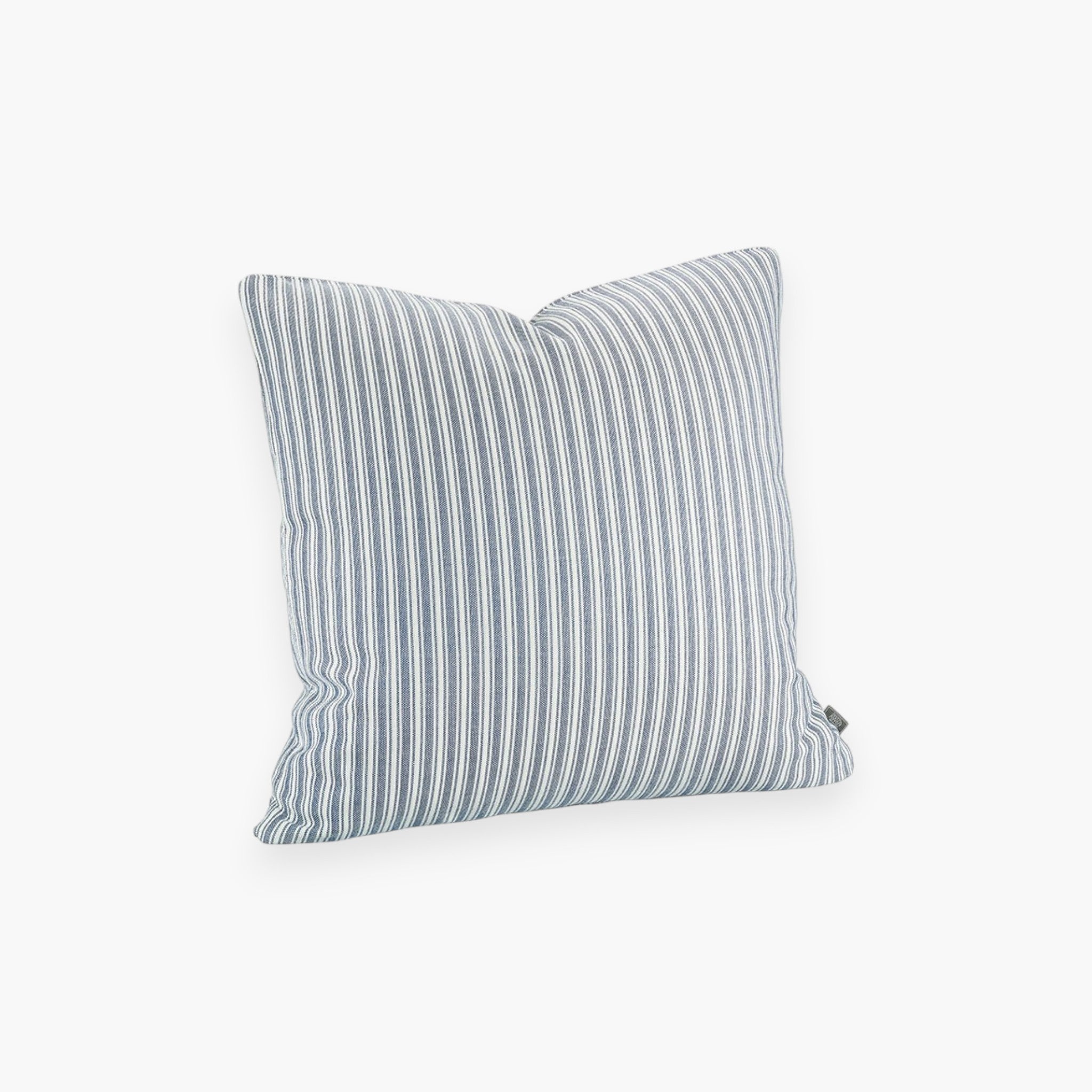 Lyckåsen blue and white striped outdoor cushion cover made from durable weather-resistant fabric