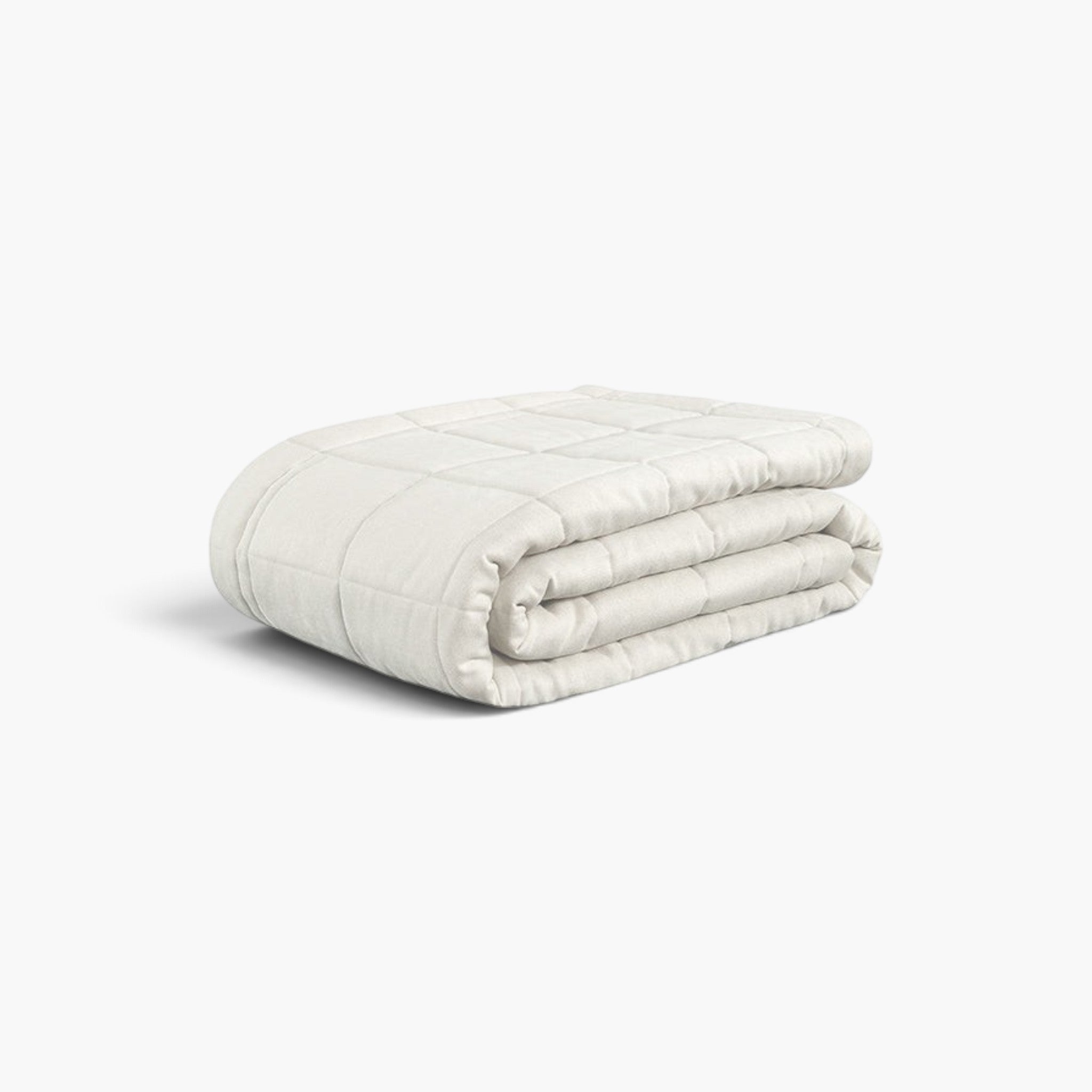 Lyckåsen Meghan beige hand-quilted polyester bedspread with a soft cotton blend backing and silky finish.