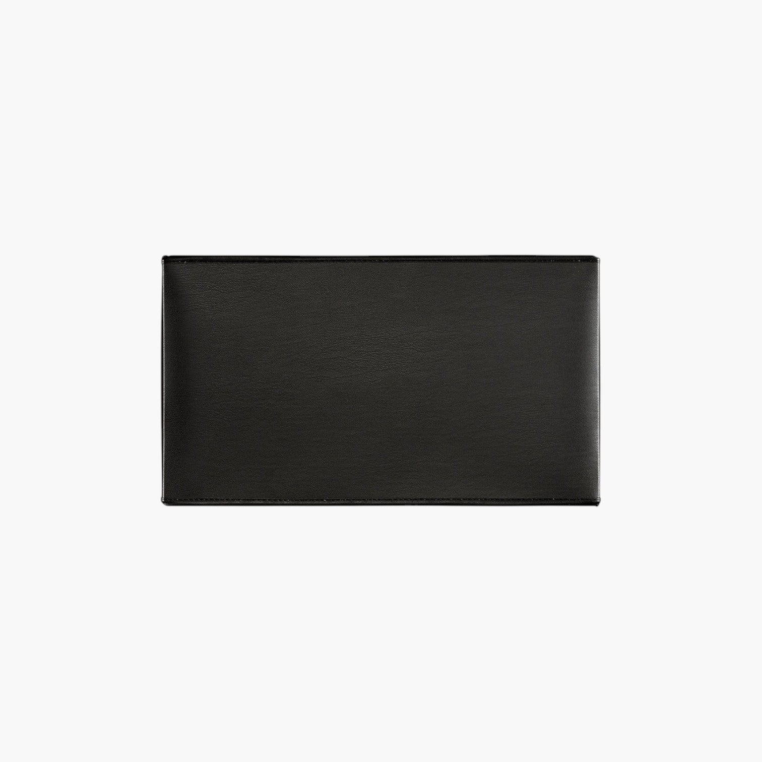 Lyckåsen rectangular floor lampshade in leather ebony with a sleek, minimalist design for modern home interiors.