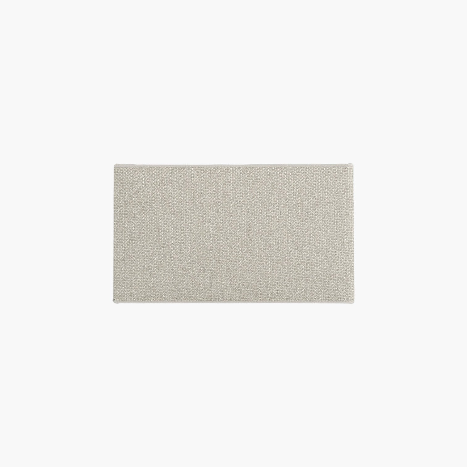 Lyckåsen rectangular floor lamp shade in natural textured fabric with a minimalist design