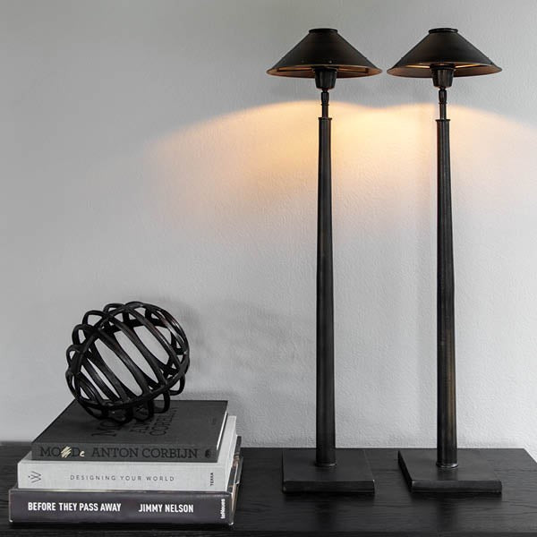Positano bordslampa Antique Brass