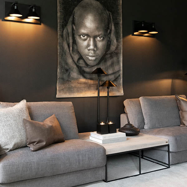 Twin bordslampa