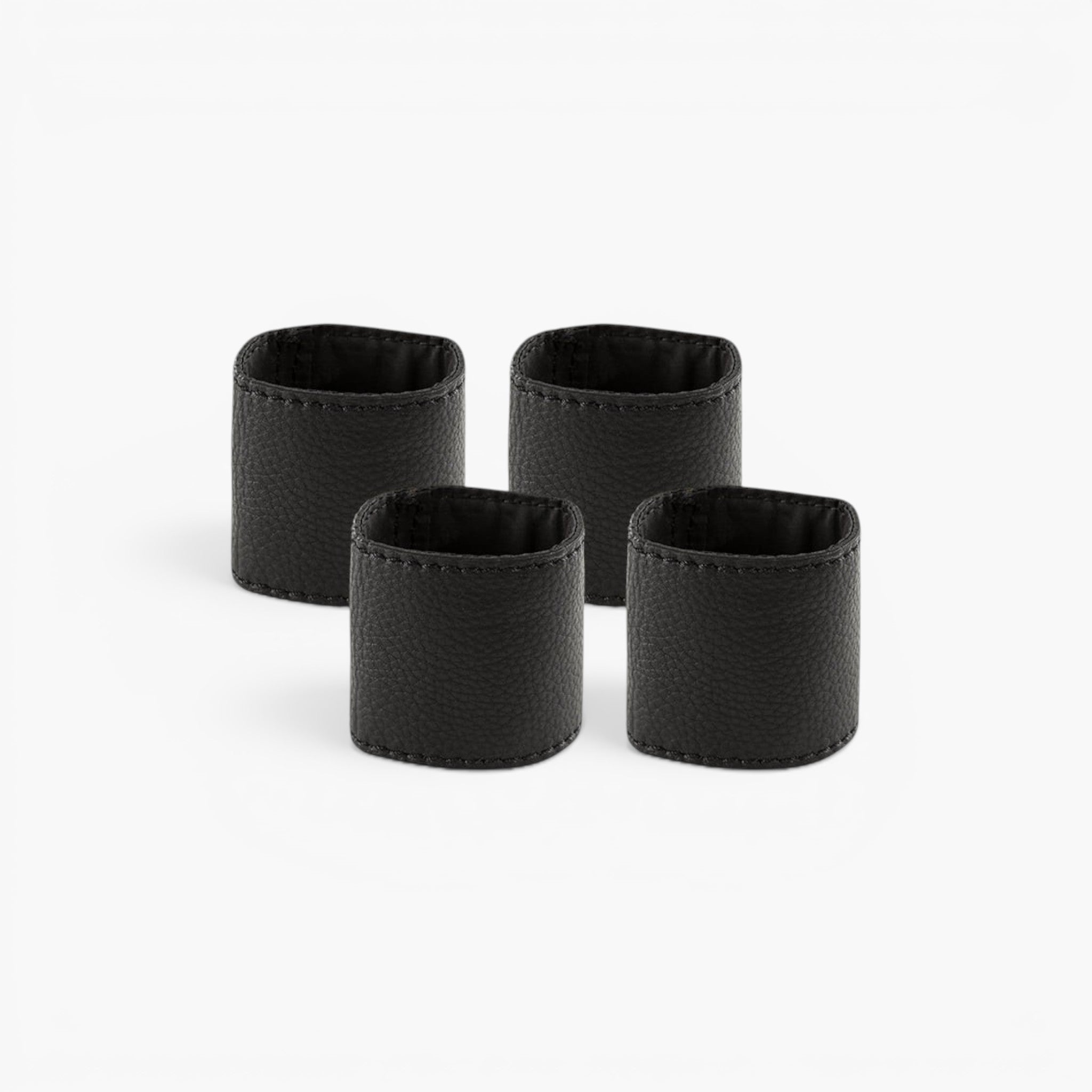 Nero 4-pack servettringar Black