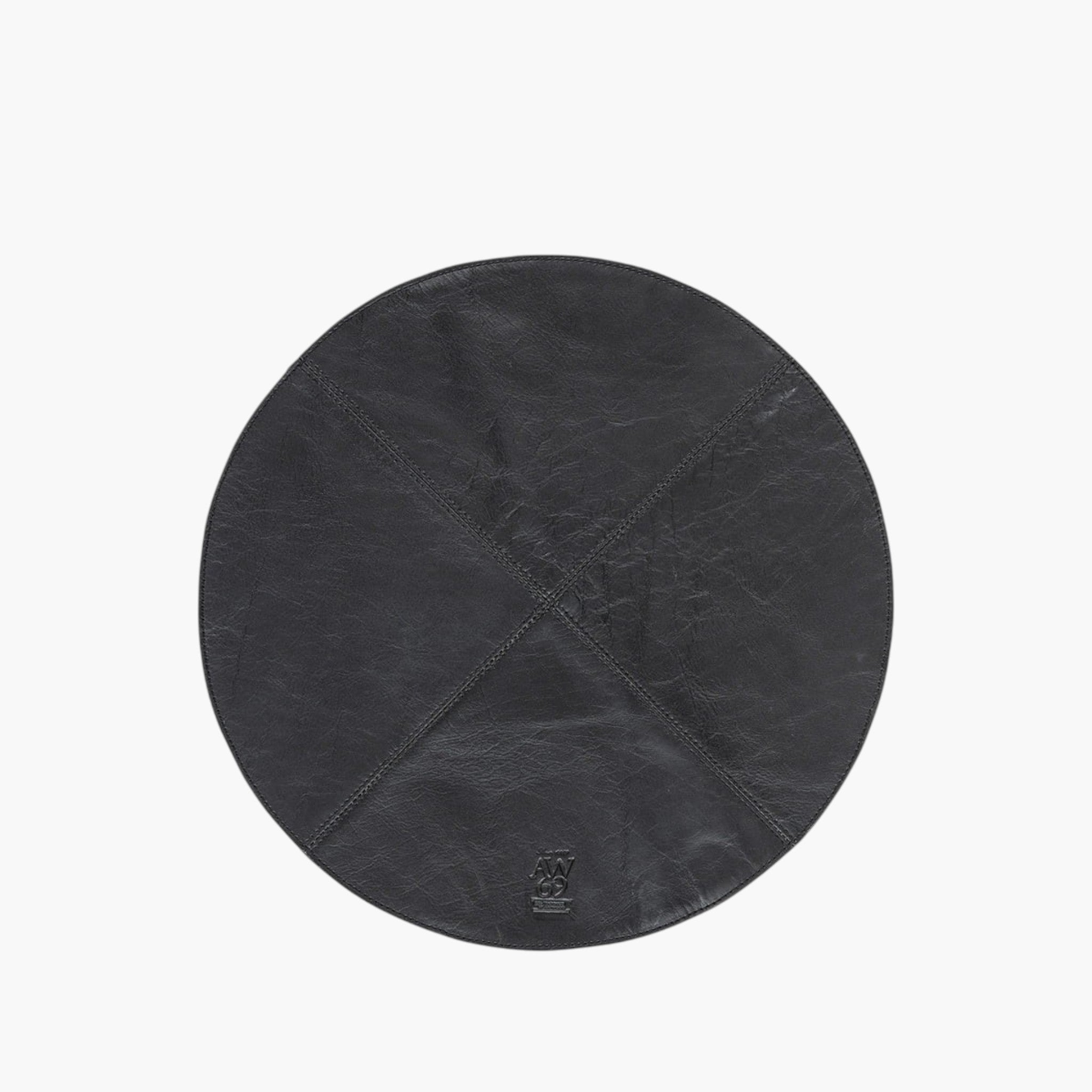 Nero Round bordstablett Black