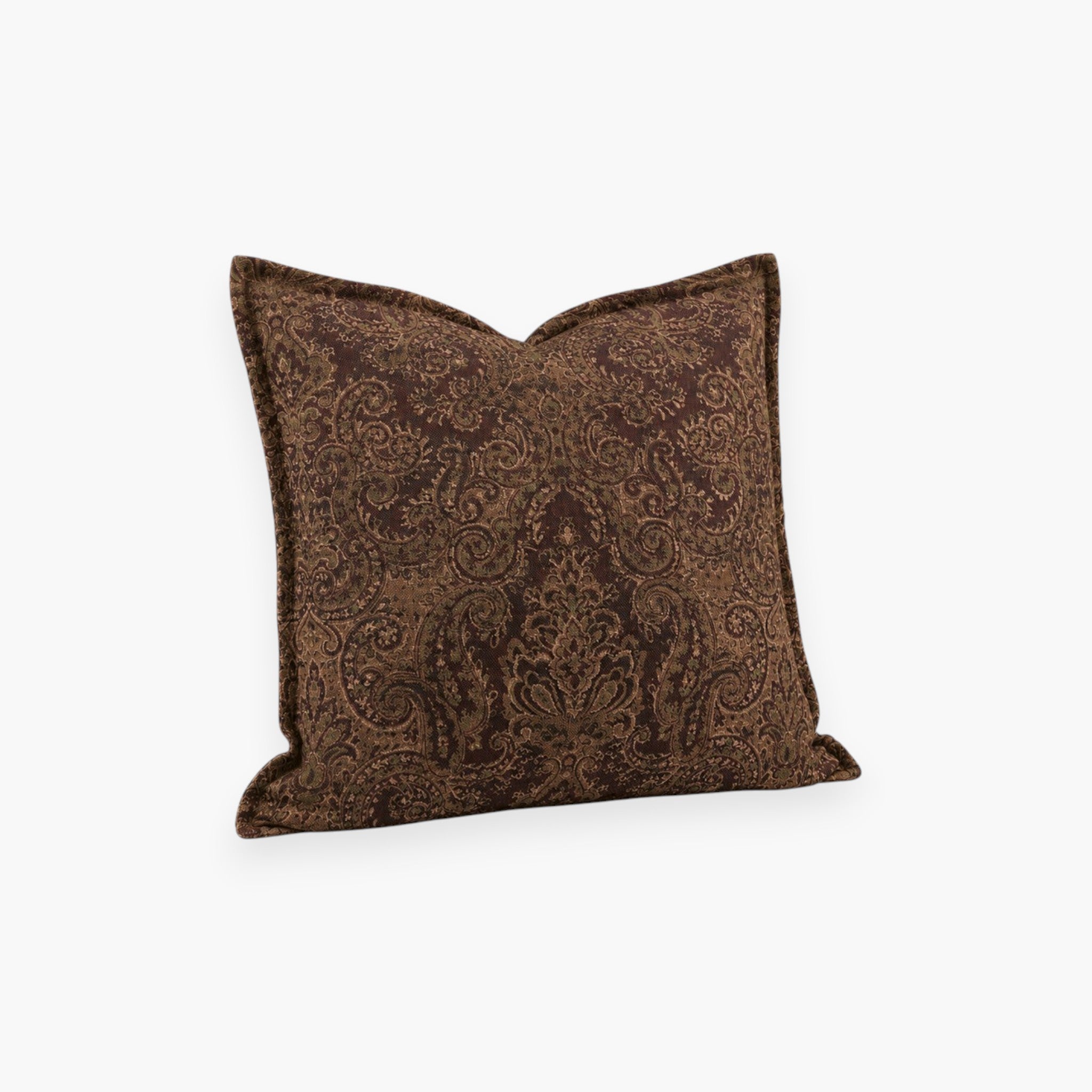 Hensley Paisley kuddfodral Burgundy