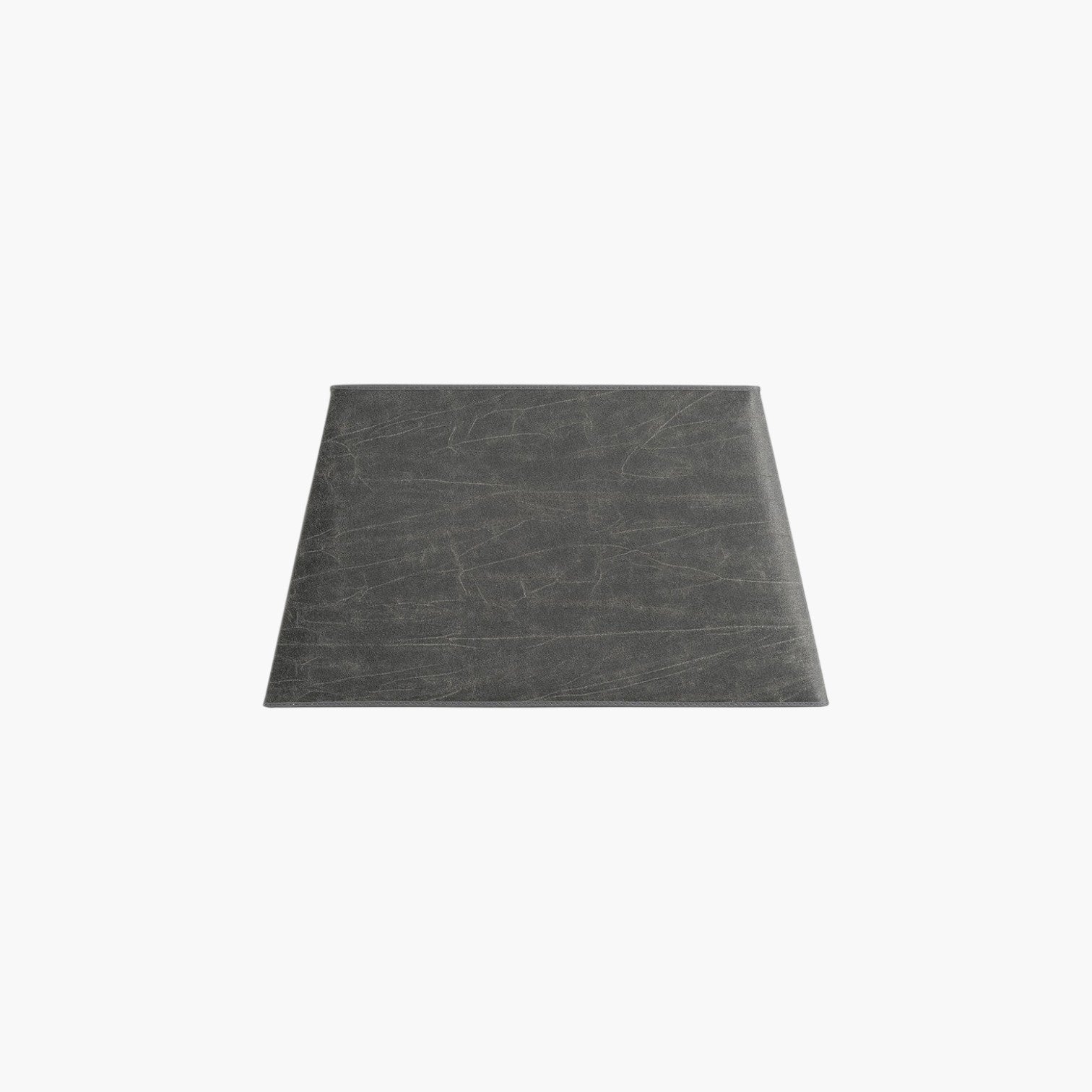 Shade Rectangular lampskärm Leather Grey