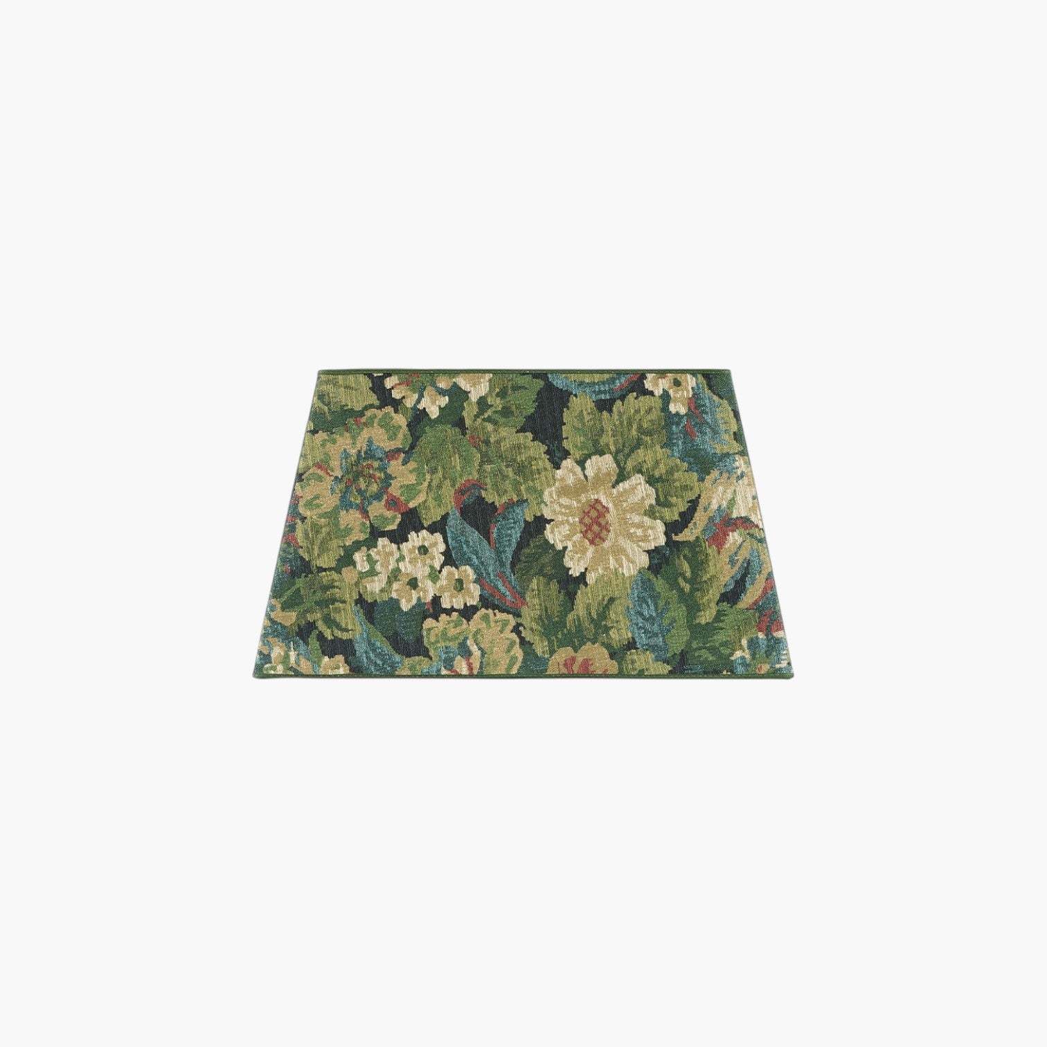 Shade Rectangular lampskärm Ebonleaf Flower Green
