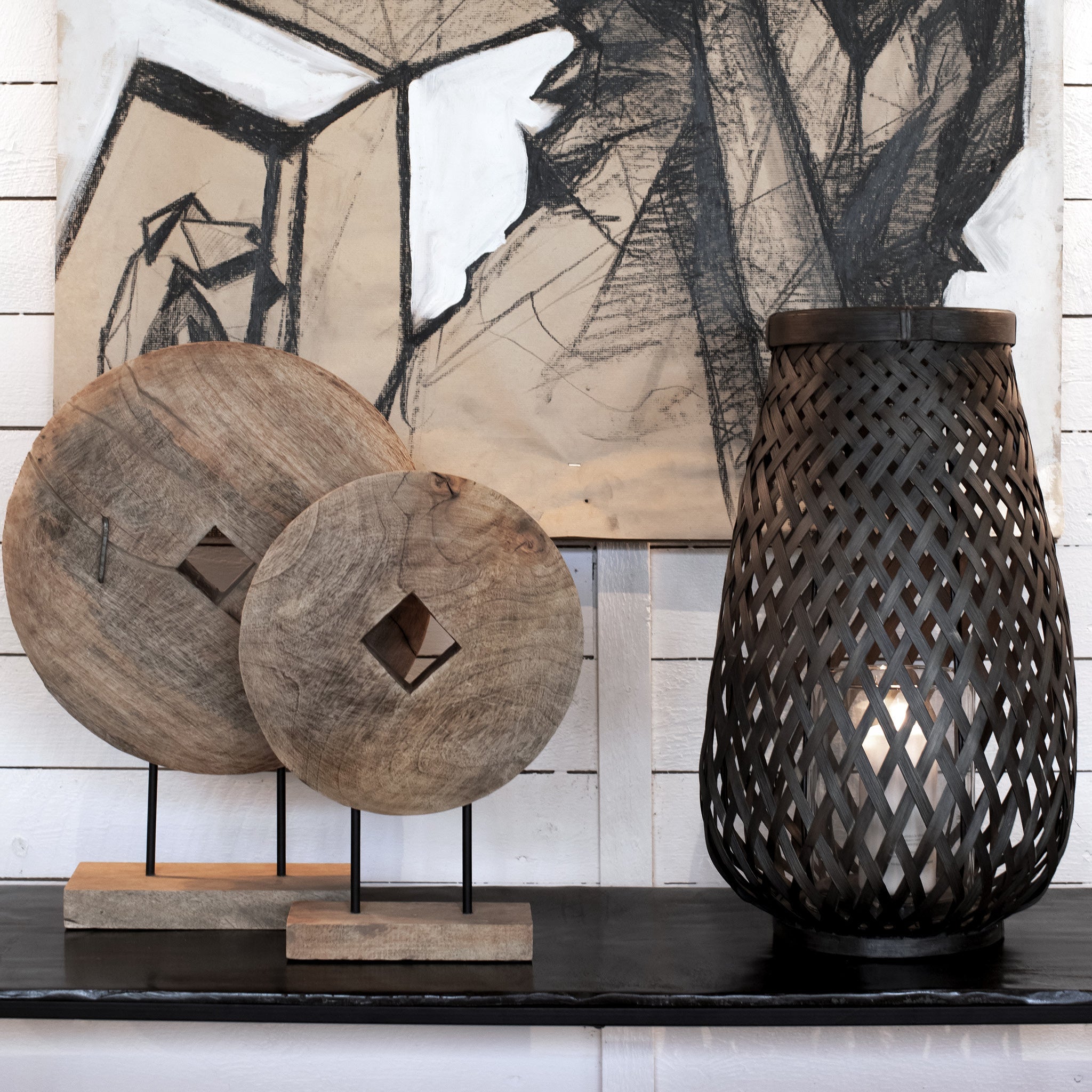 Troya rund staty Brown