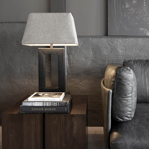 Arezzo bordslampa Black