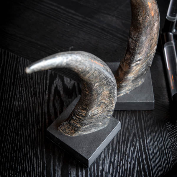 Avorio 2-pack horn dekoration