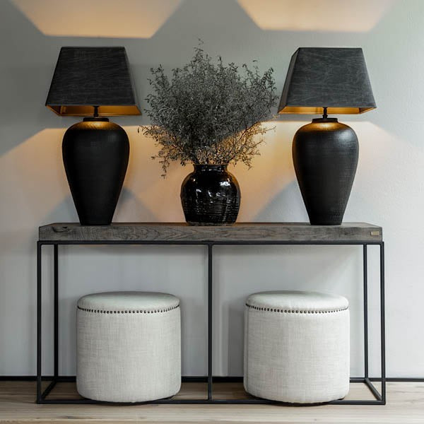 Florence bordslampa Antique Bronze