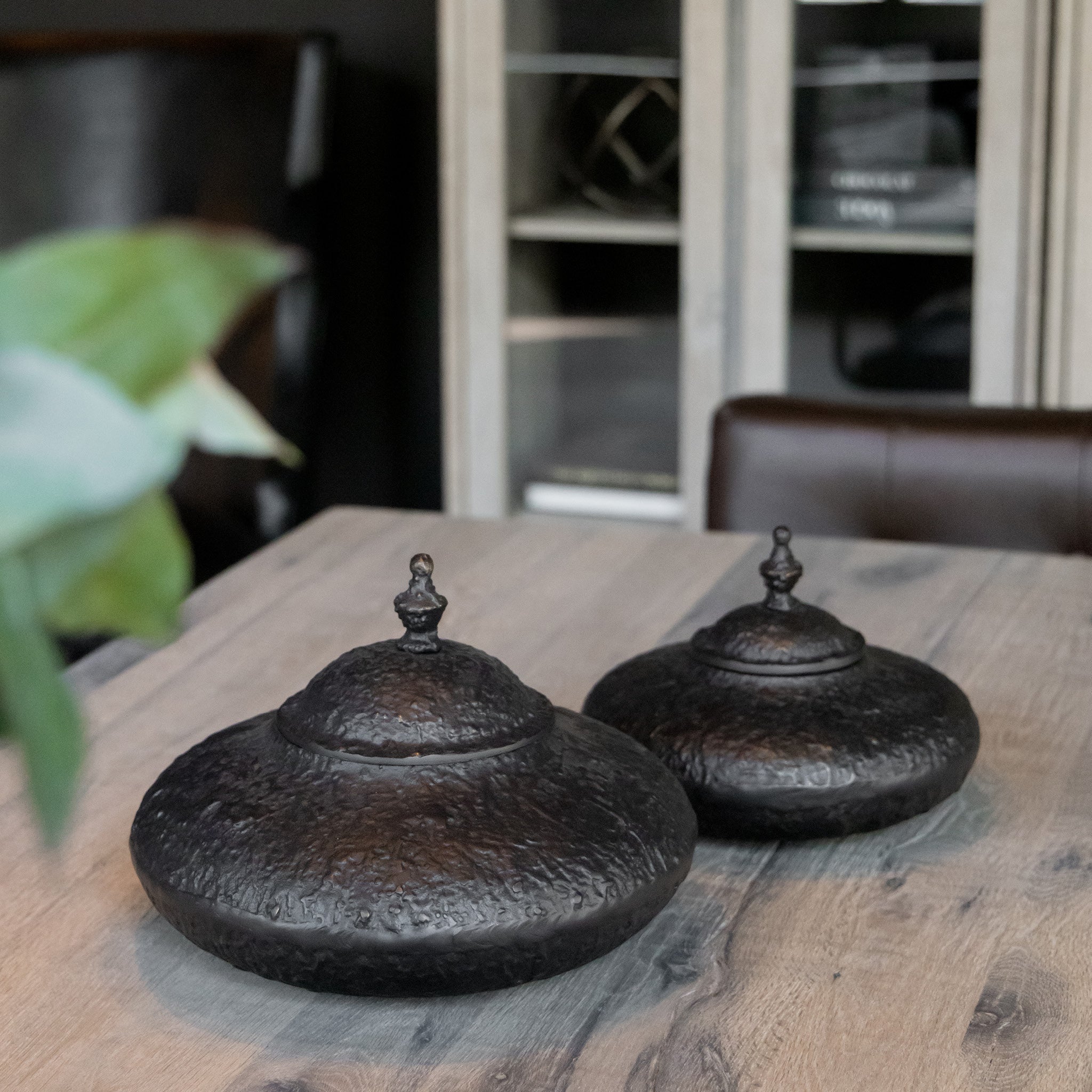 Fiora dekoration Antique Black / Bronze