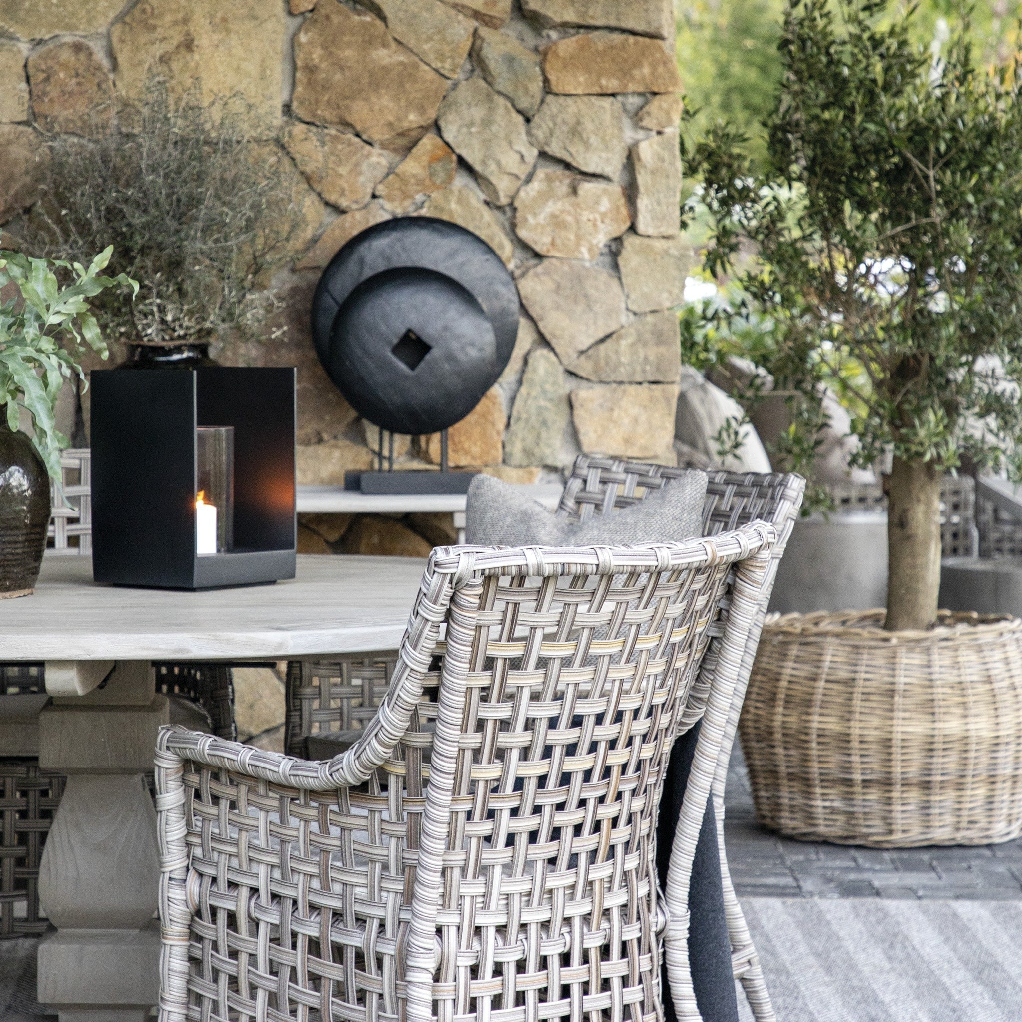 Flower Planter Rund korg