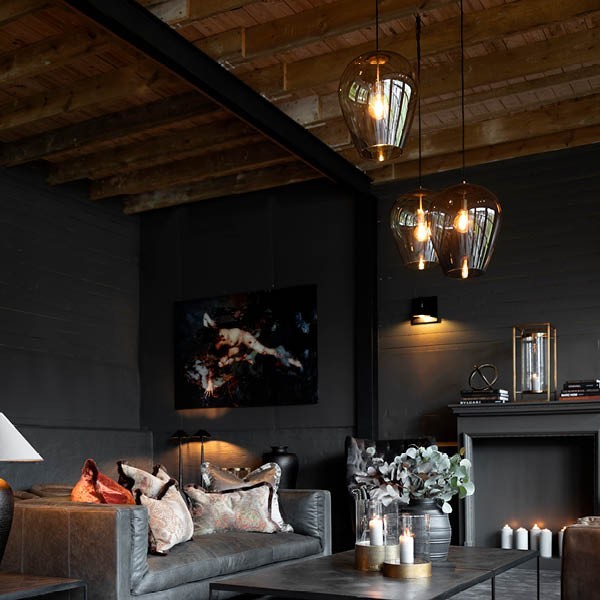 Infinity taklampa Smoke Brown