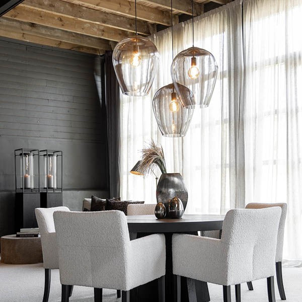 Infinity taklampa Smoke Grey
