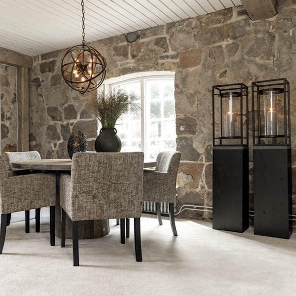 Sonoma Lykta i metall Matt Black