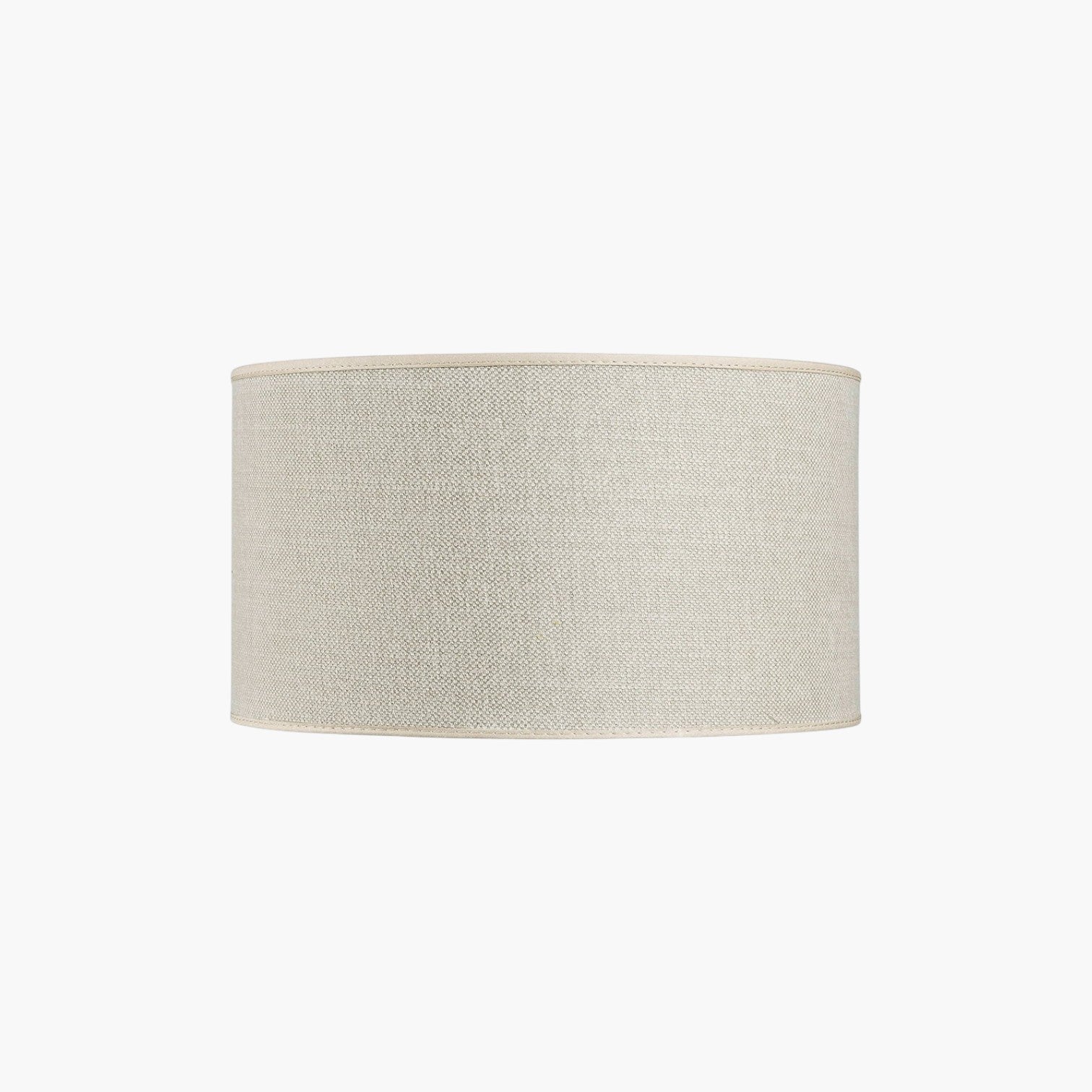 Lyckåsen Shade Cylinder lampshade in Colonella linen fabric with a classic drum shape for table or floor lamps.