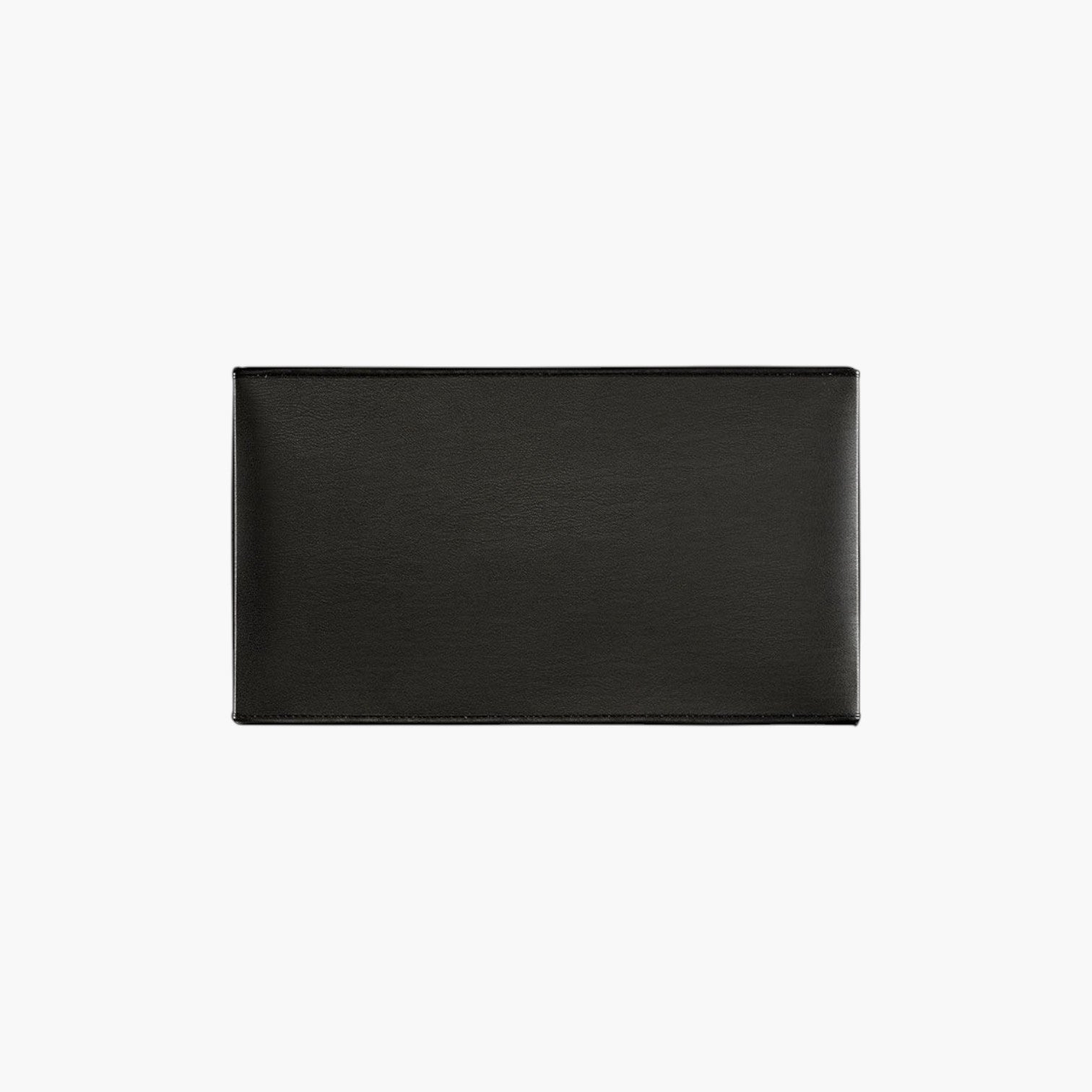 Lyckåsen Donati rectangular lampshade in leather ebony, featuring a sleek, minimalist design for modern interiors.