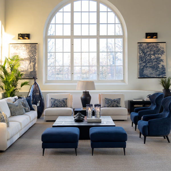 Belmont lykta Indigo