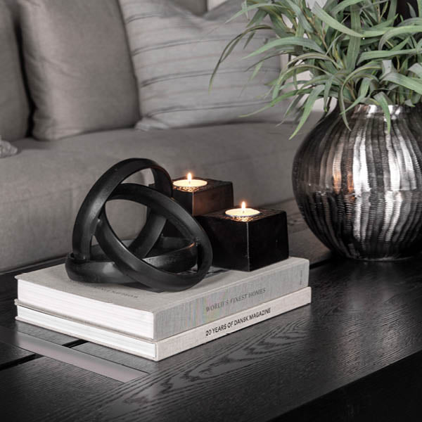Trinity dekorationskedja Black