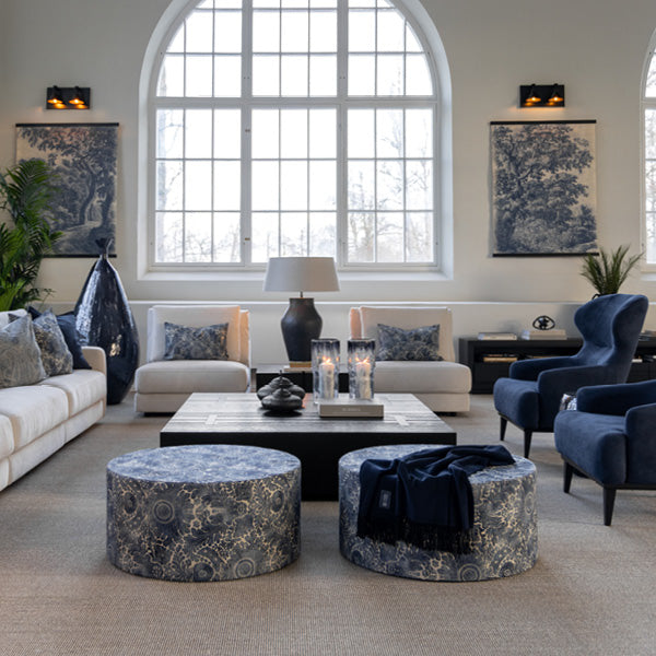 Belmont golvurna Indigo